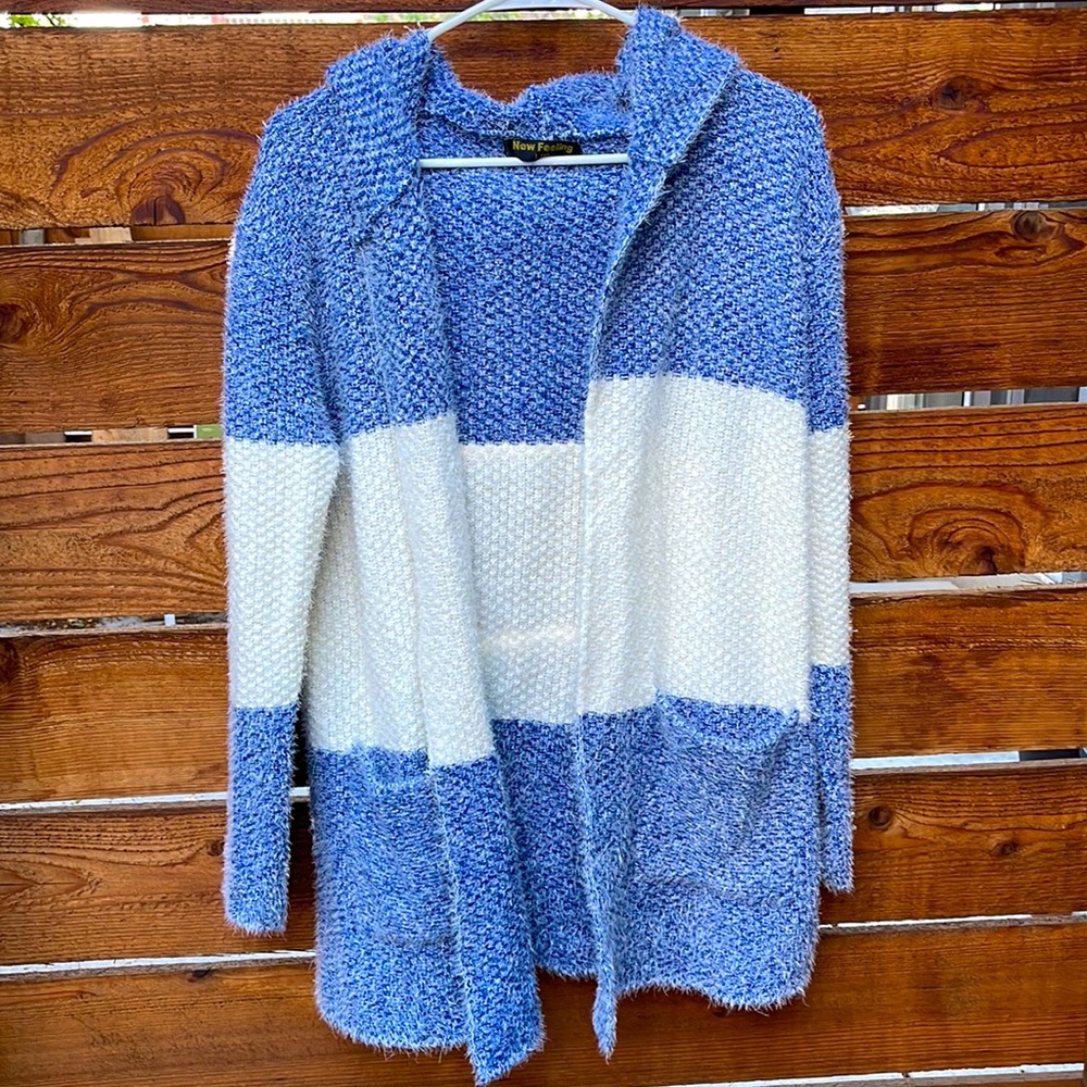 Stripy Knit Cardigan